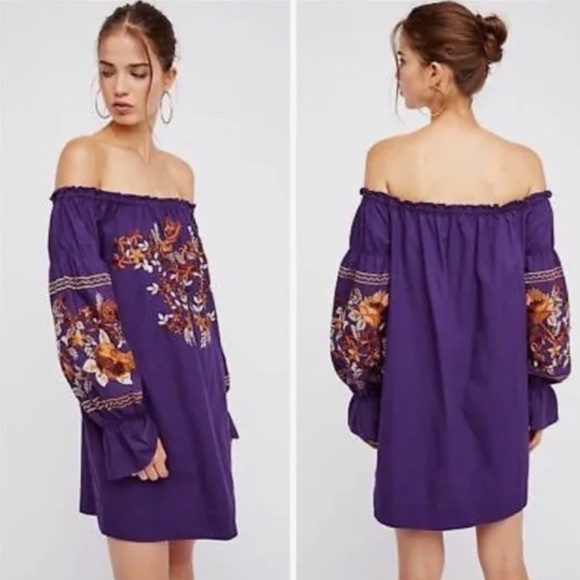 BOGO! Free People ‘Fleur du Jour’ embroidered shift dress - Picture 5 of 12
